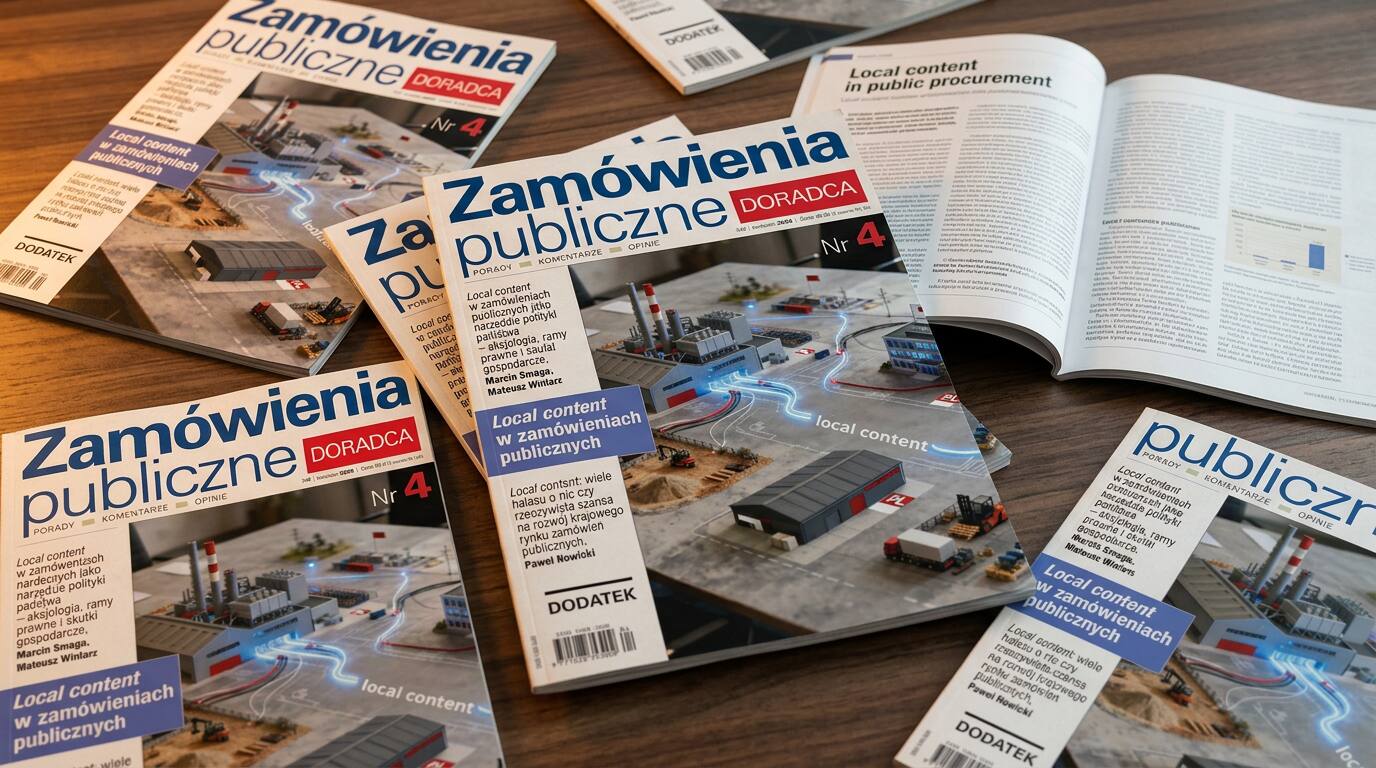 Porozrzucane egzemplarze miesięcznika Zamówienia Publiczne Doradca